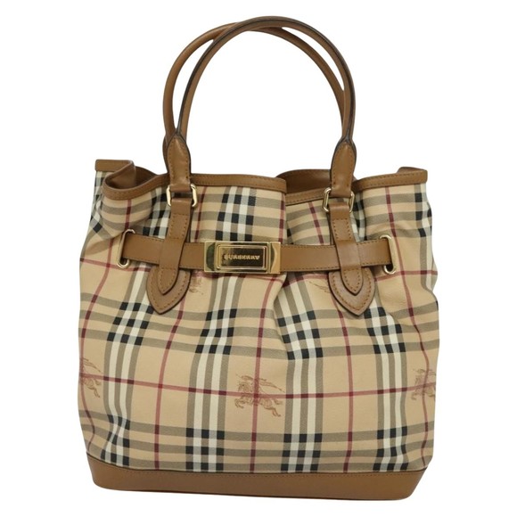Burberry Nova Check Beige Canvas tote - Picture 1 of 10